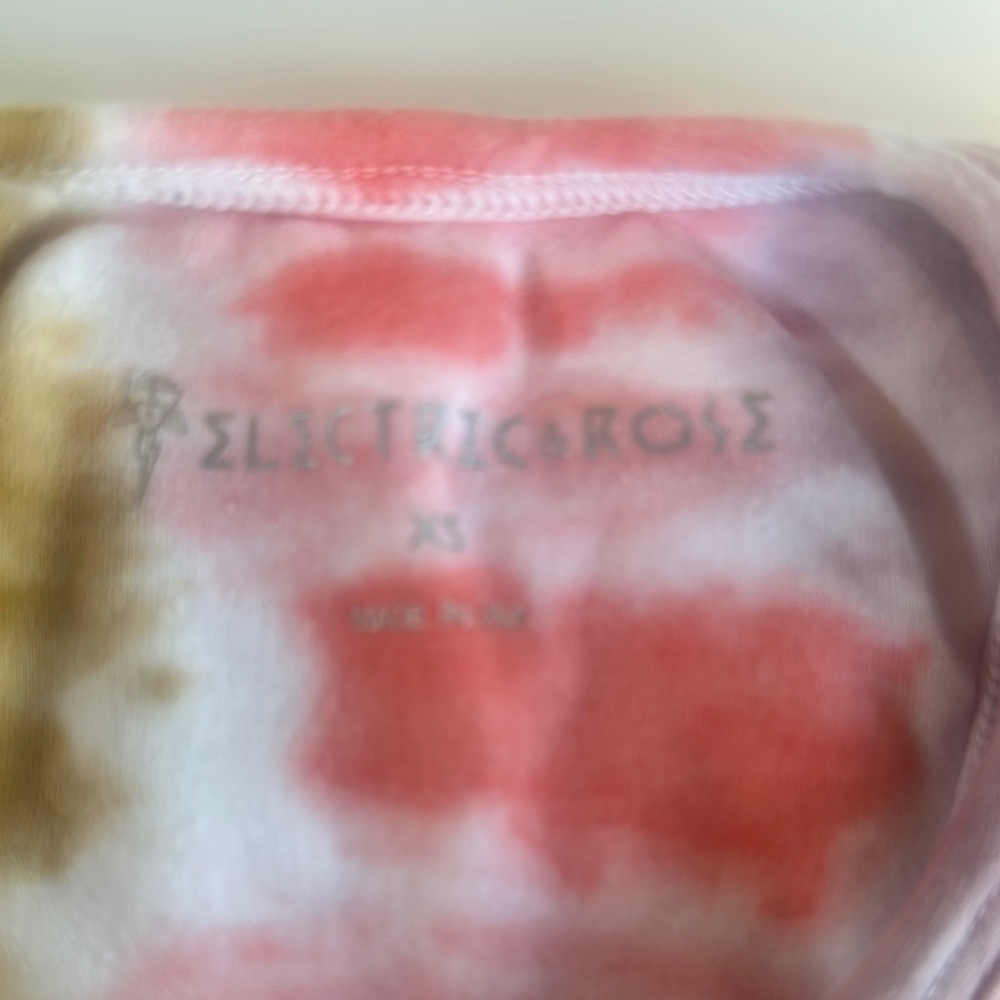 Colorful Tie-Dye Racerback Top - Picture 2 of 4